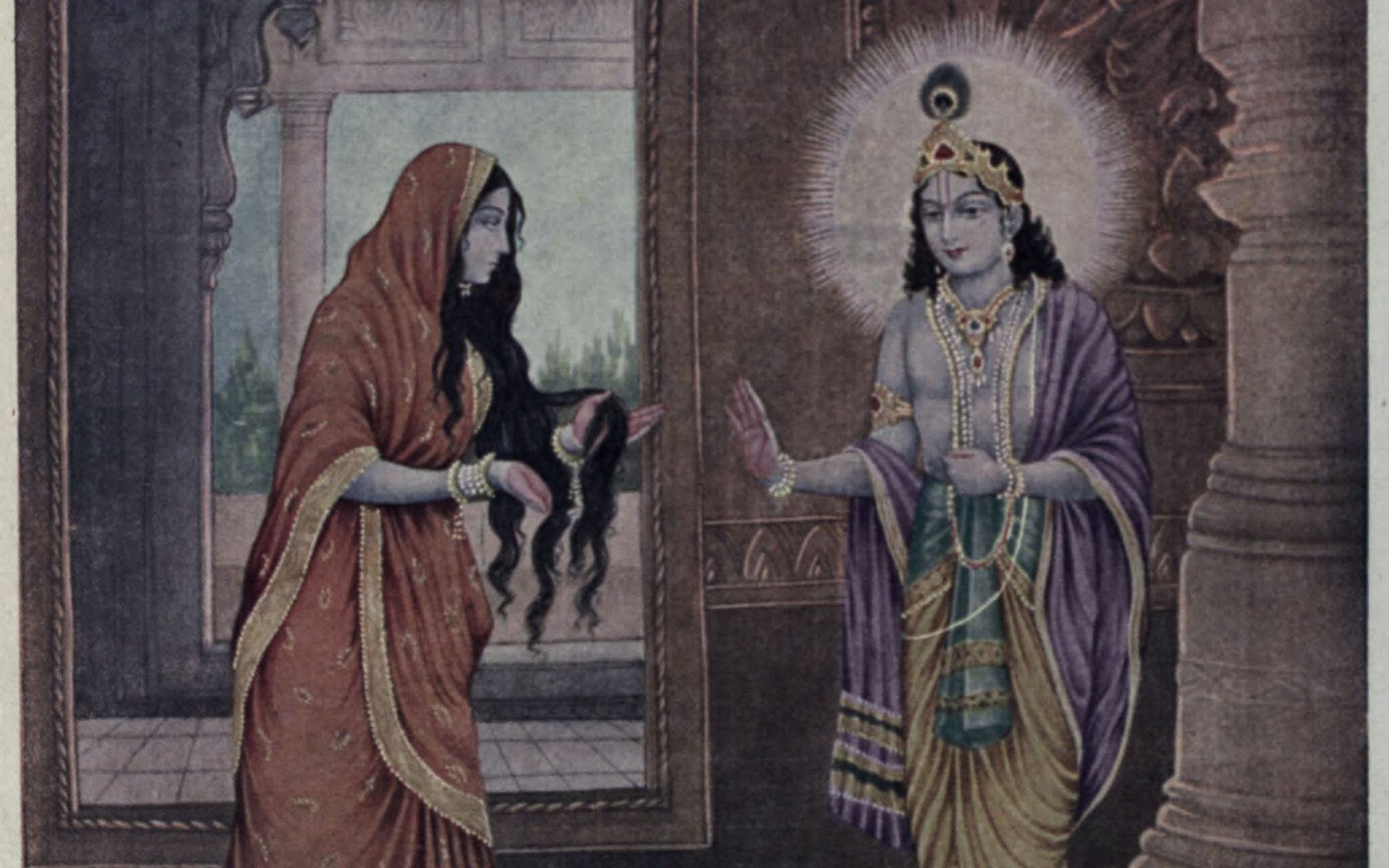 Mahābhārata – Episode 66 – Draupadī speaks to Kṛṣṇa; Kauravas Prepare for Kṛṣṇa's Arrival